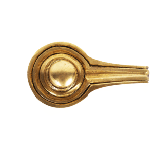 Pure Brass Shivling Pindi Idol – 2.55 Inch | Handcrafted Lord Shiva Lingam for Home Temple